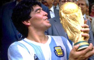 How many goals Maradona scored in his career?