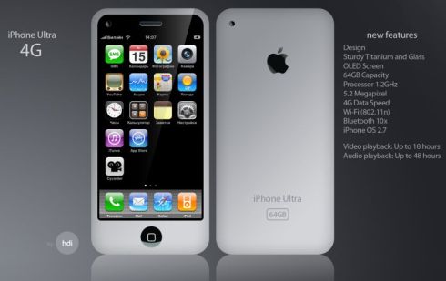 iphone ultra 4g concept