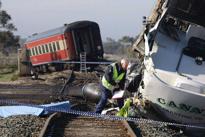 How Many Train Accidents are happening in each year in the United States of America?